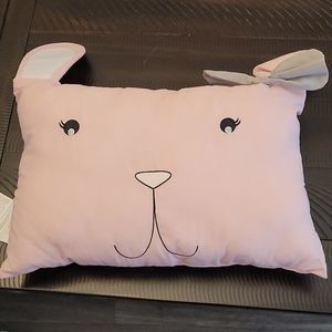 Pink Bunny Pillow